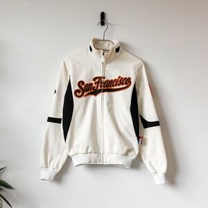 True Vintage Y2K San Francisco Giants MLB Softshell Majestic Jacket